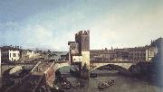 Bernardo Bellotoo View of the Ponte delle Navi,Verona (nn03) oil painting picture wholesale